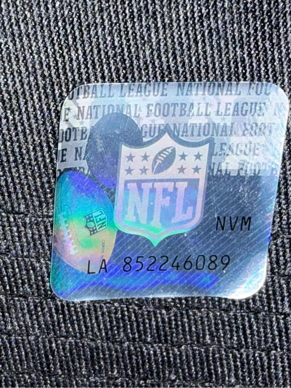 NFL Philadelphia Eagles Black Champions Hat with Team Logo